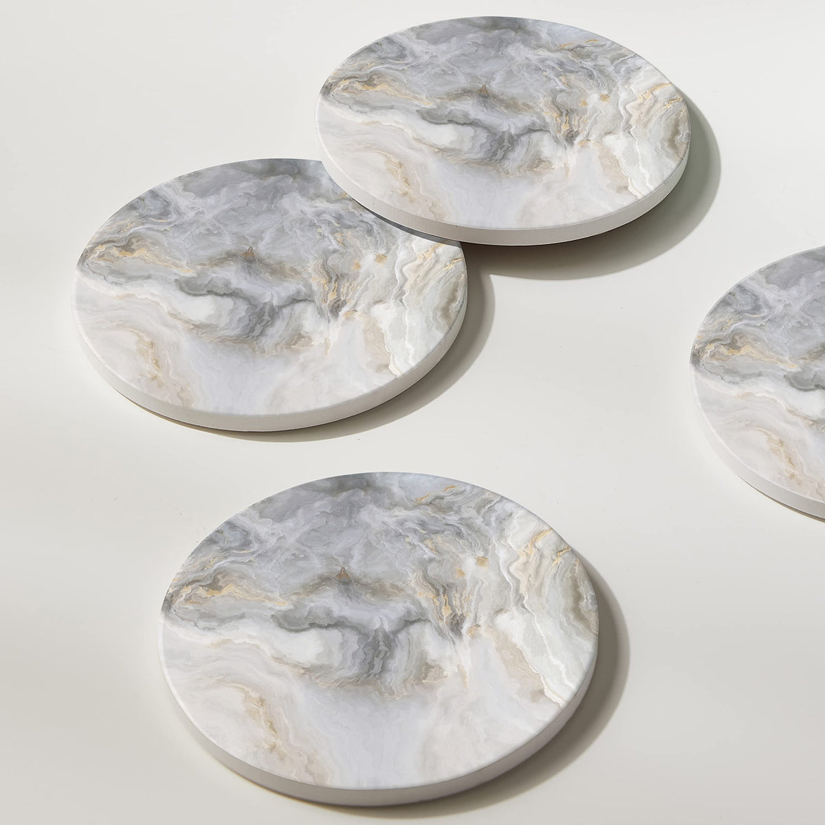 Hoomey gift-ready coaster set ideal for housewarmings and special occasions.
