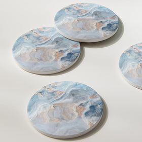 Hoomey modern coasters elevate every coffee or tea moment at home.