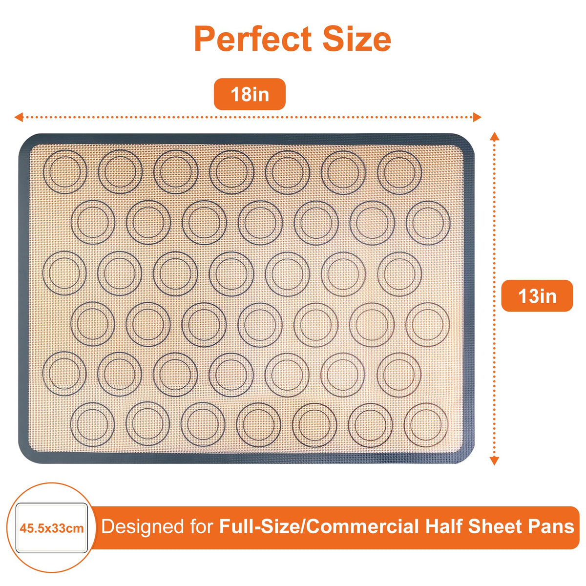 HOOMIL heat-distribution mats promote even baking