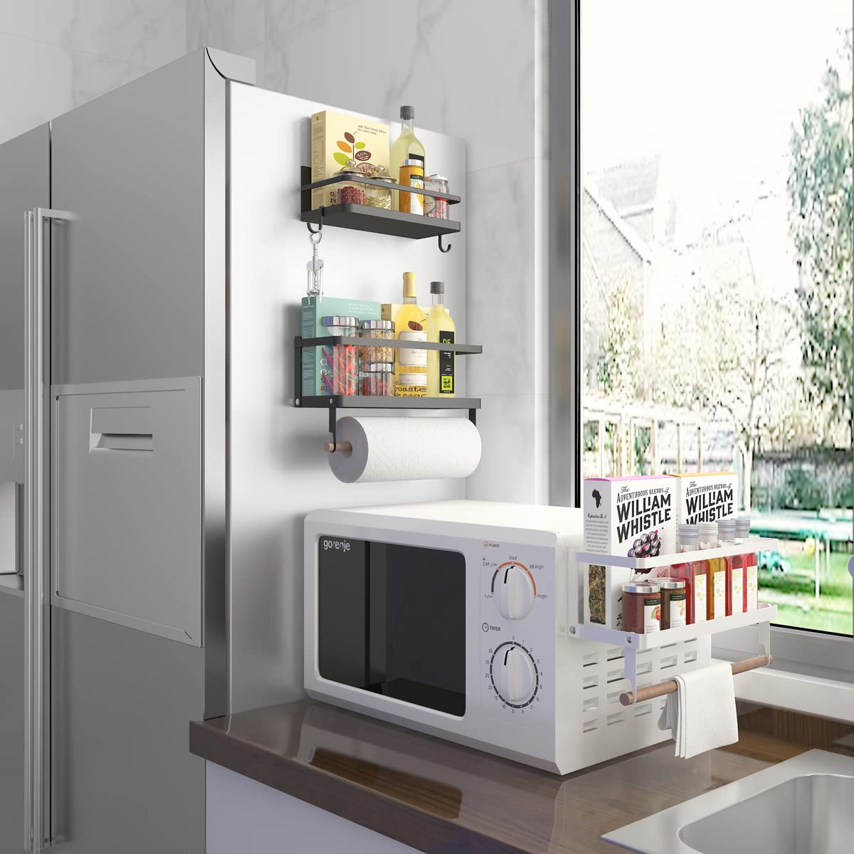 Hoopoton easy install, no drilling required for mounting
