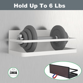 Hoopoton olive oil jar holder magnetic saves cabinet space.