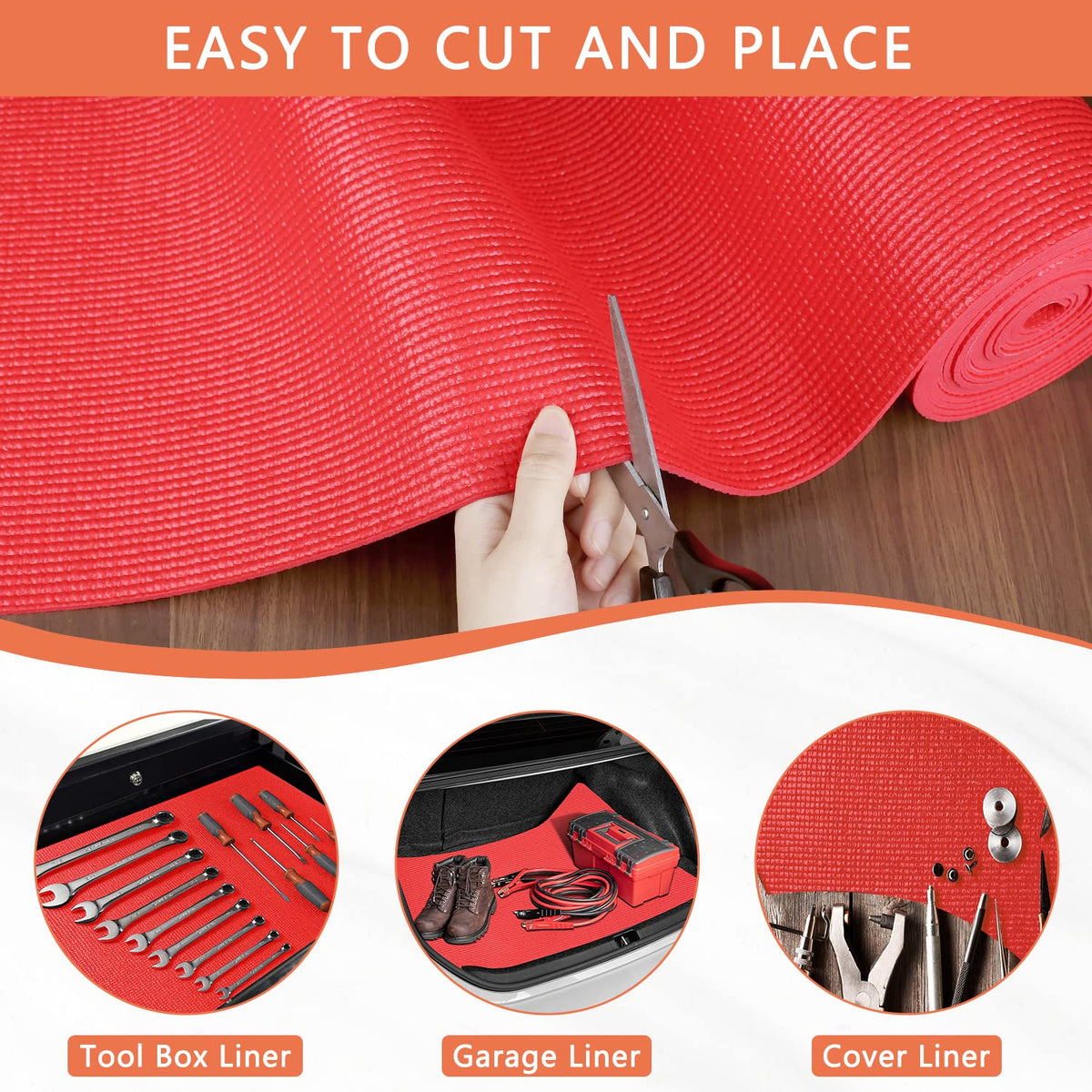 Soft foam cushioning protects tools and prevents scratches