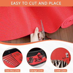 Soft foam cushioning protects tools and prevents scratches