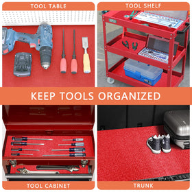 HooTown toolbox liner versatile for cabinets, drawers, and garages