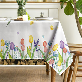 Horaldaily colorful picnic dining tablecloth brightens outdoor meals