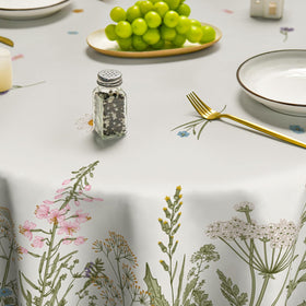 Horaldaily color-rich polyester tablecloth for picnics