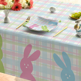 Horaldaily 60x84 inch tablecloth fits 36x60 to 48x72 tables