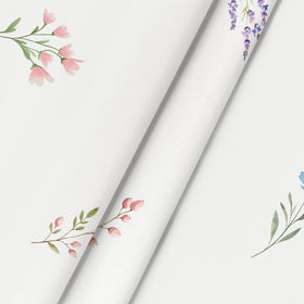 Vibrant pattern on Horaldaily tablecloth brightens any kitchen or dining room setup.