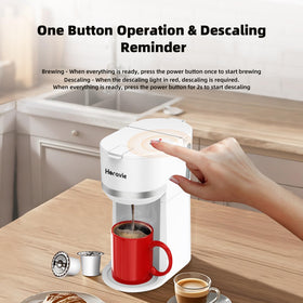 Horavie compact design fits small kitchens and offices