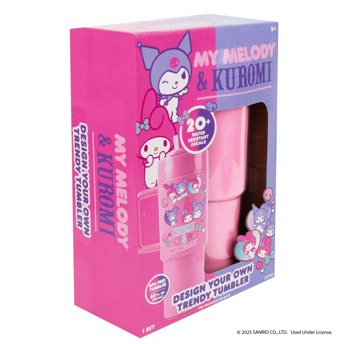 Horizon included sticker sheets complete the customization package.