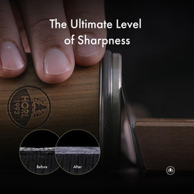 HORL 2 diamond disc delivers fast, durable sharpening for hard blades.