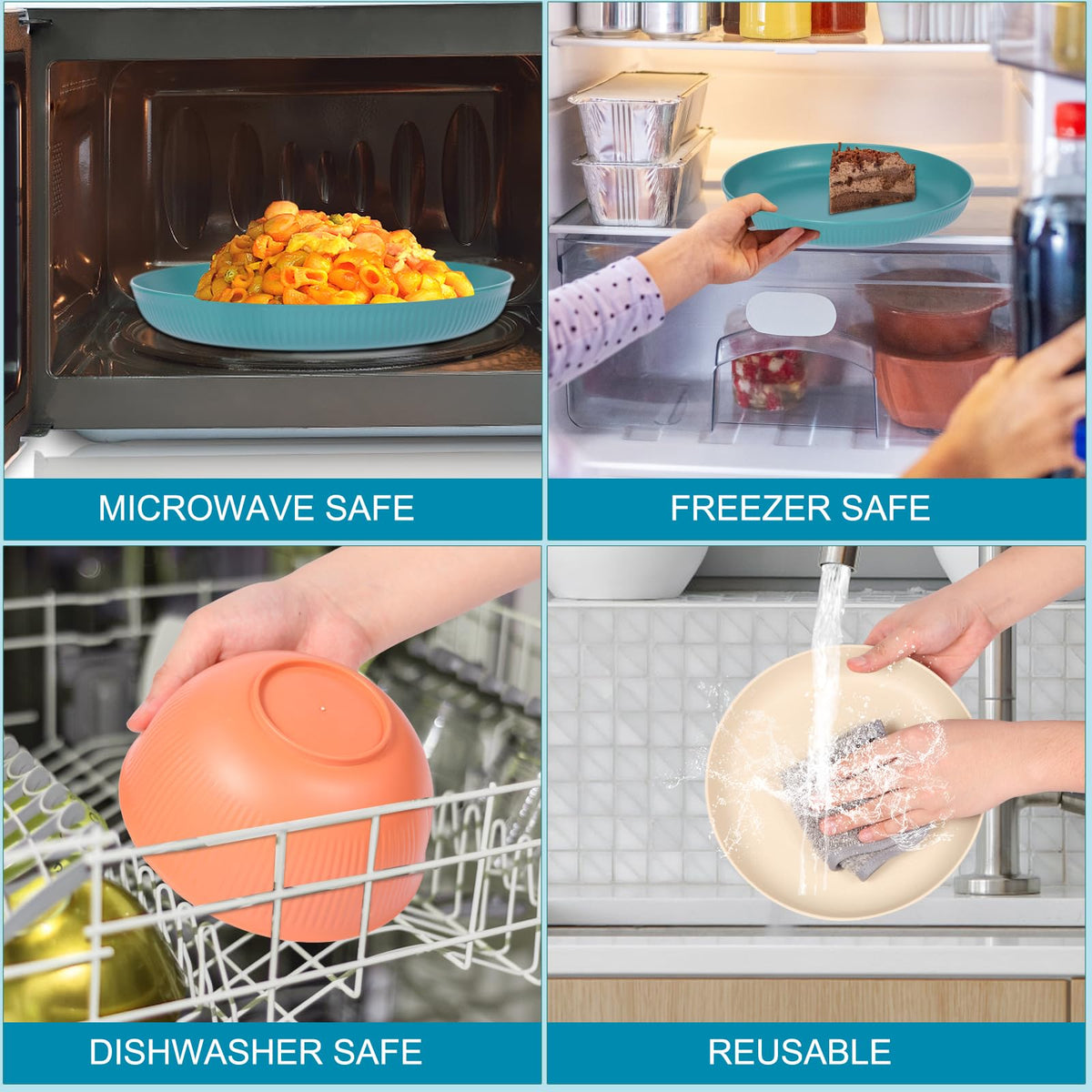 HORNORM microwave-safe dinnerware ready for quick heating and serving