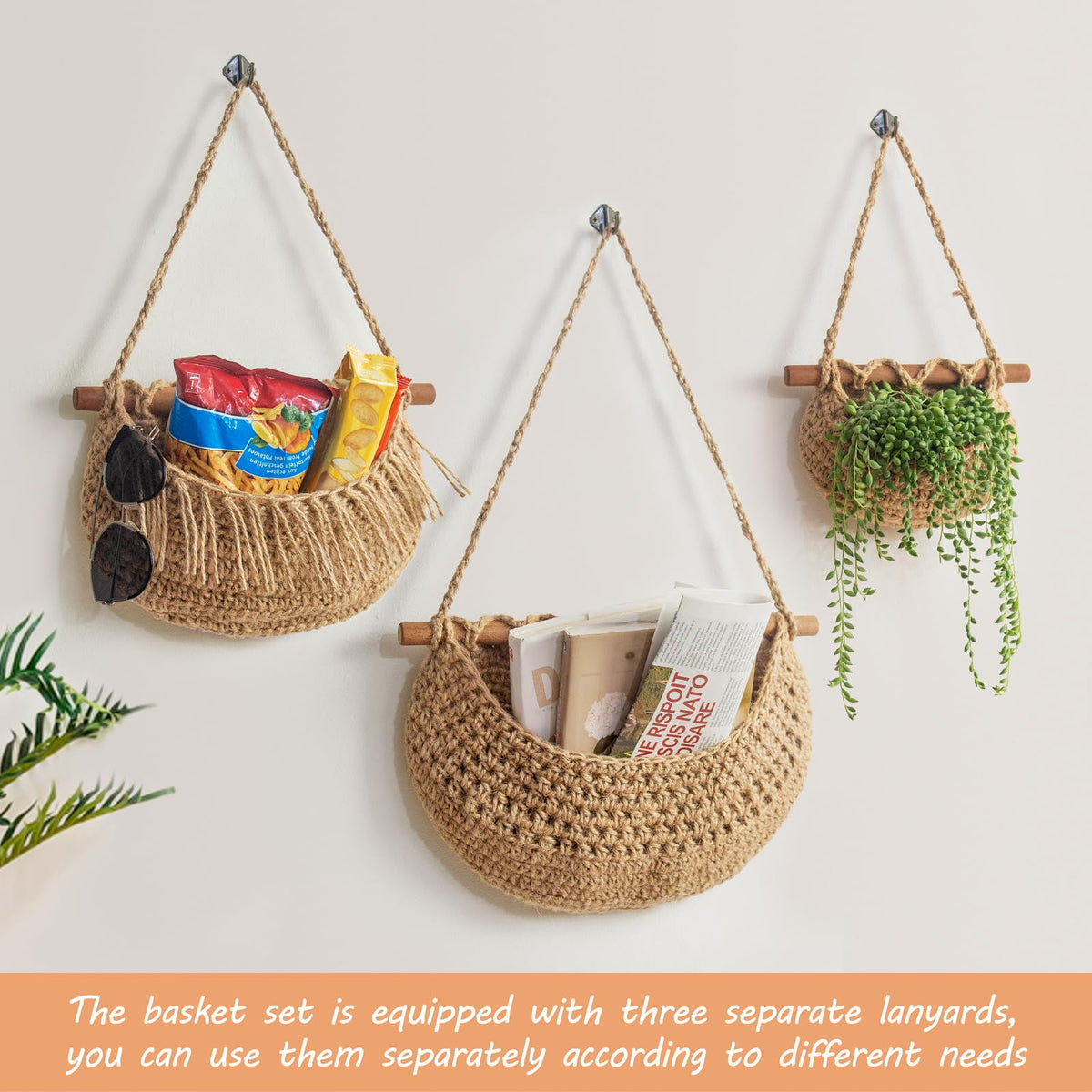 horpait boho decor basket blends with farmhouse style in entryways.