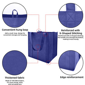 Large-capacity HorYg bag sized 13 by 10 by 15 inches.