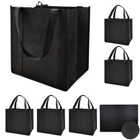HorYg reinforced-handle grocery bag sturdy straps support heavy loads.