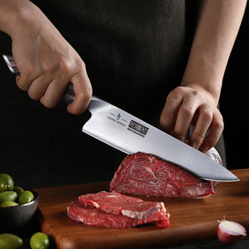 HOSHANHO 6-inch utility knife handles everyday tasks.