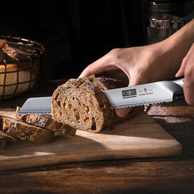 HOSHANHO vacuum heat-treated blade maintains edge longer for consistent cutting
