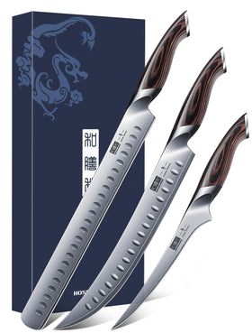 HOSHANHO carving knife 12in blade for precise meat slicing