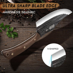HOSHANHO cleaver knife 5.5-inch sturdy cuts for tough tasks