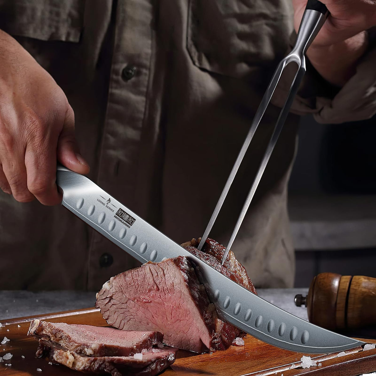 HOSHANHO easy-clean design keeps blade and handle hygienic after use.