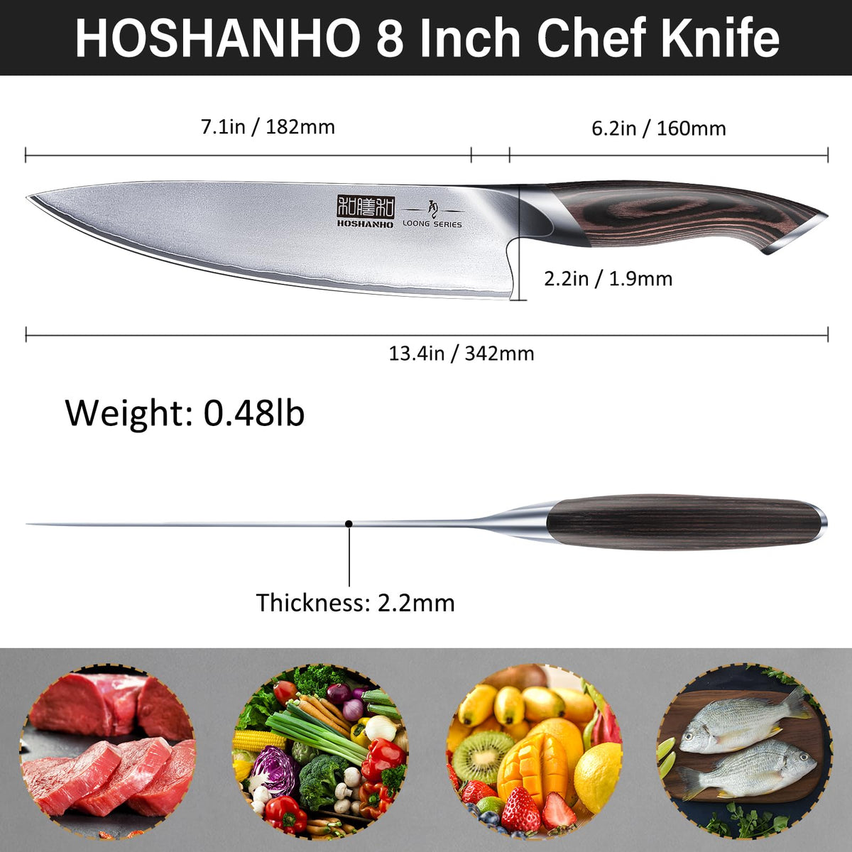 HOSHANHO knife in gift box, ready for gifting occasions