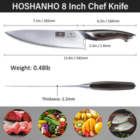 HOSHANHO knife in gift box, ready for gifting occasions