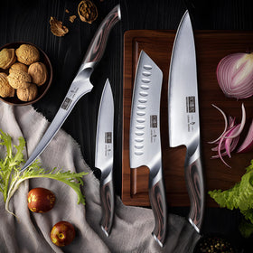 HOSHANHO kitchen shears close-up for versatile prep tasks