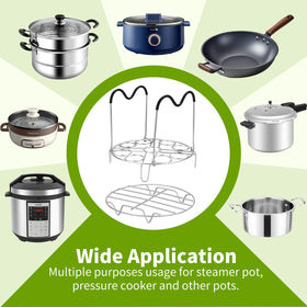 Hosimay steamer rack dishwasher-safe for easy cleaning