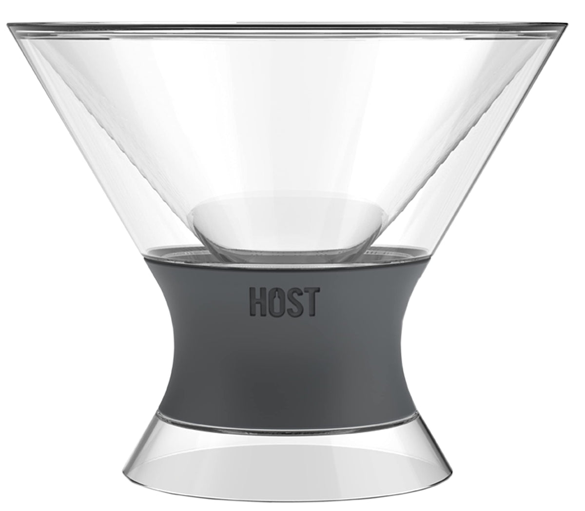 Host Freeze 9oz stemless glasses ideal for evenly chilled drinks.