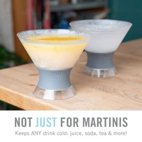 Host Freeze inbuilt-freeze-gel keeps beverages cooler without added ice.