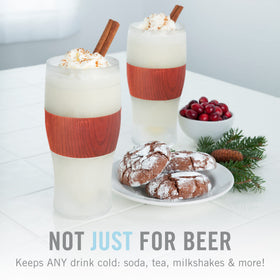 Host Freeze silicone-base grip for comfortable outdoor sipping.