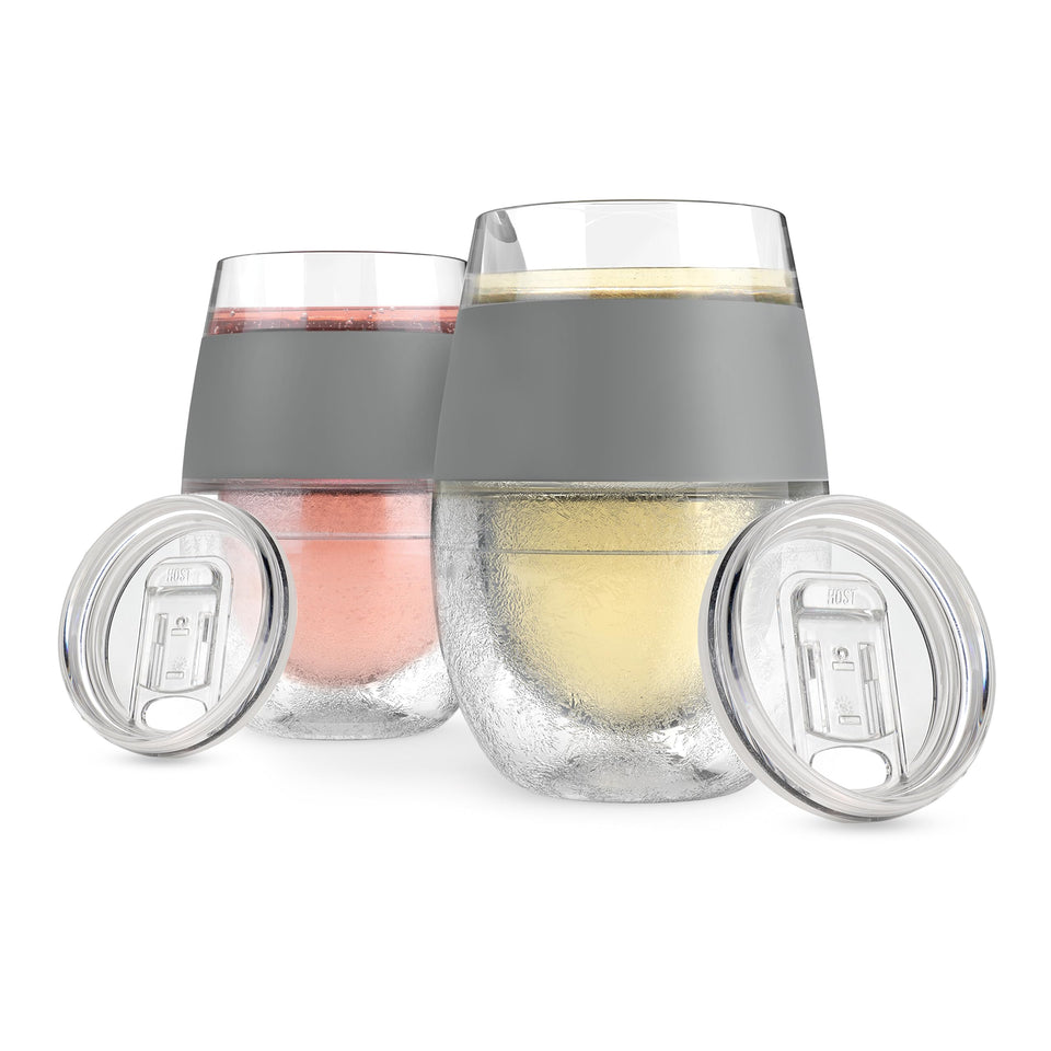 Host Freeze 2-pack front view for on-the-go cooling of wine