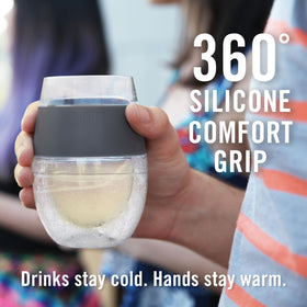 8.5-ounce capacity suits a standard tasting pour without bulky glassware.