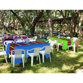 Hosuly disposable tablecloths simplifying post-party cleanup and storage