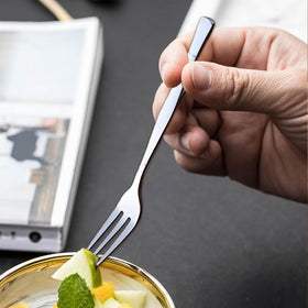 Hosybal fruit-appetizer-fork-5inch versatile for fruit, cheese, and desserts.