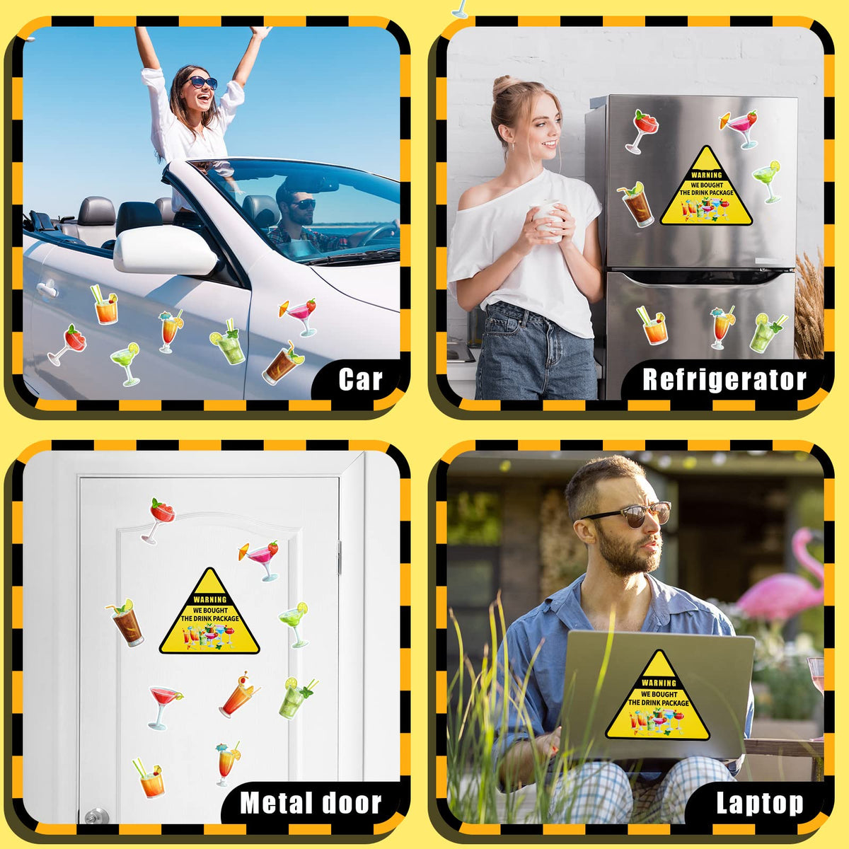 Hoteam carnival magnet decor suits birthday parties and Hawaiian theme events