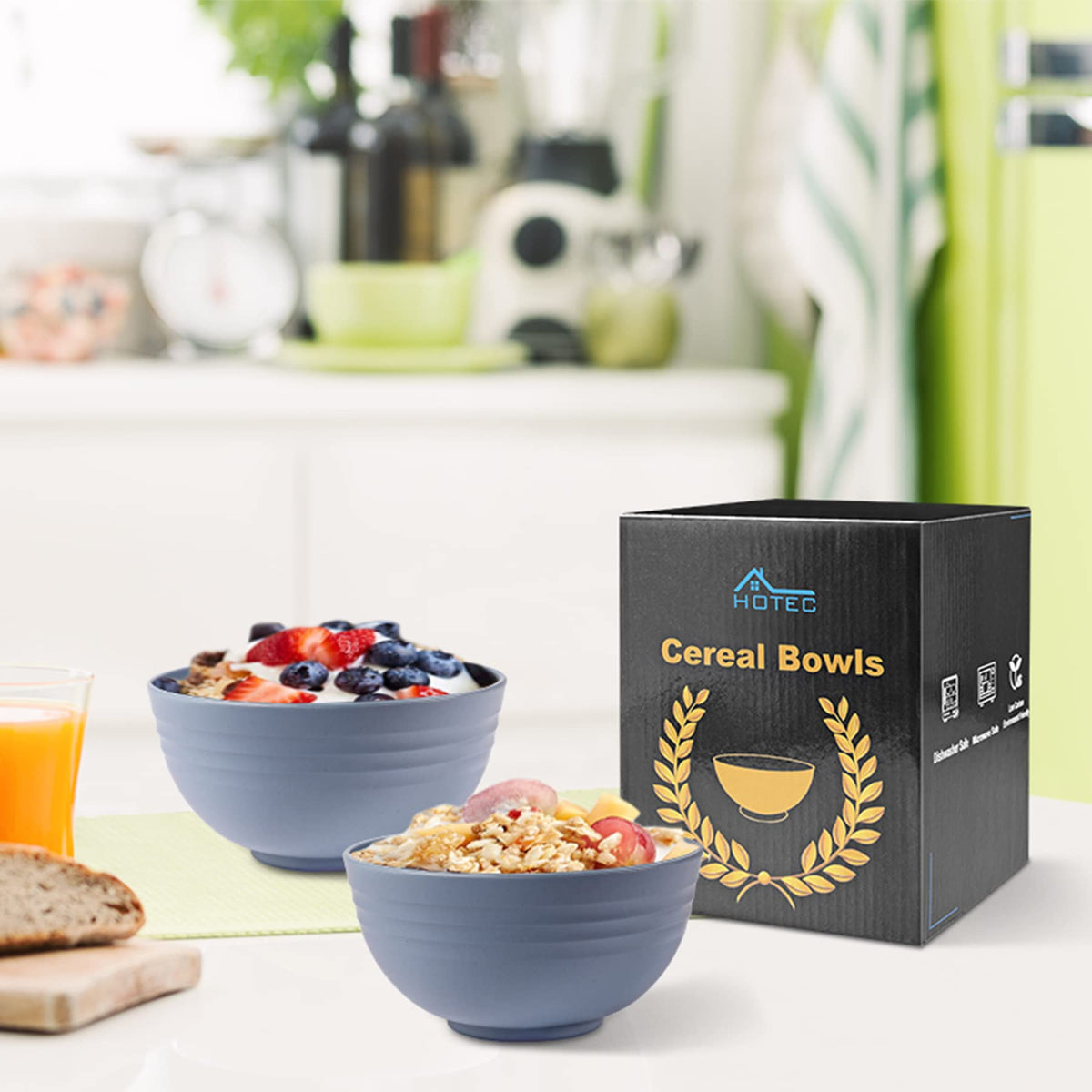 HOTEC bowls being held by a child-friendly design, easy for little hands.