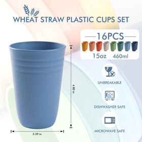 HOTEC BPA-free unbreakable cups provide safe, family-friendly drinking.