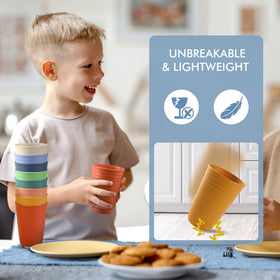HOTEC dishwasher-safe cups for easy cleanup after meals.