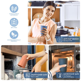 HOTEC dishwasher-safe cups simplify cleanup after meals and gatherings.