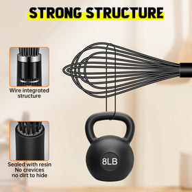 HOTEC ergonomic non-slip handle provides comfortable grip
