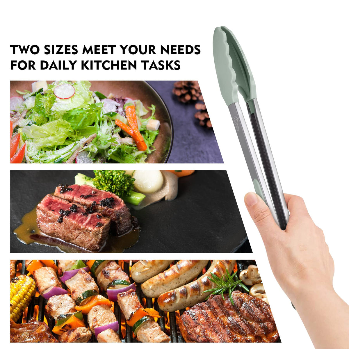 Hotec ergonomic handle with cushioned grip enhances control