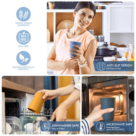 HOTEC lightweight cups ideal for camping, travel, and picnics.