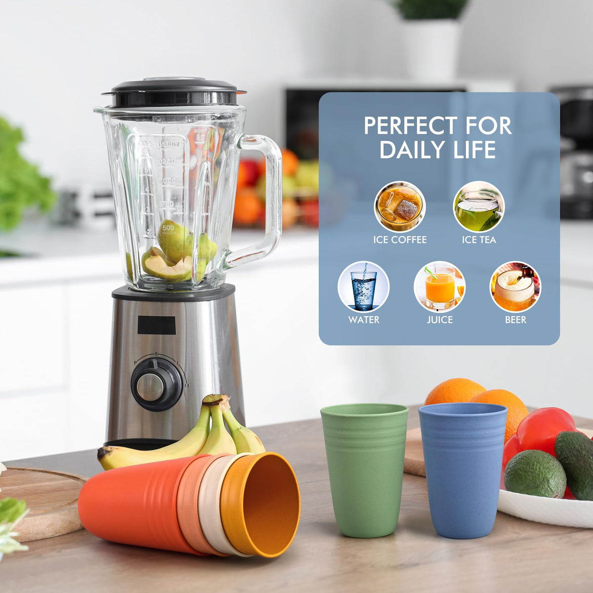HOTEC microwave-safe cups for quick reheats and snacks.