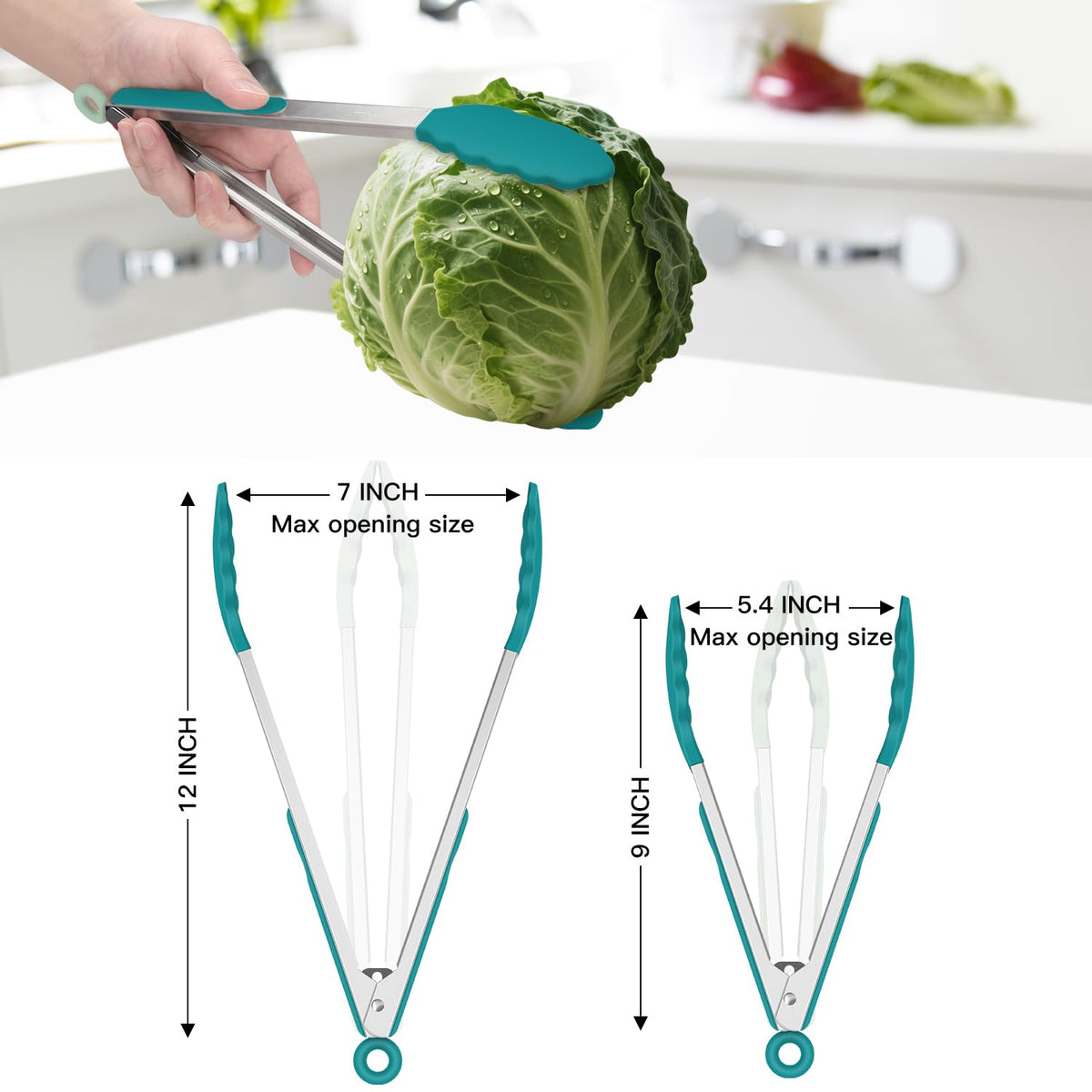 HOTEC serving salad and turning roast meats without scratching surfaces.