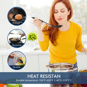 HOTEC silicone head non-stick and easy to clean.