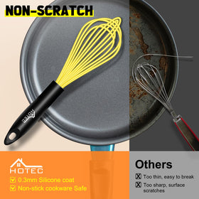 HOTEC dishwasher-safe design ensures easy cleaning after cooking.
