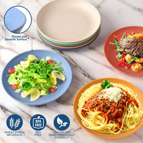 HOTEC unbreakable plates provide durable, lightweight use for kids and outdoors