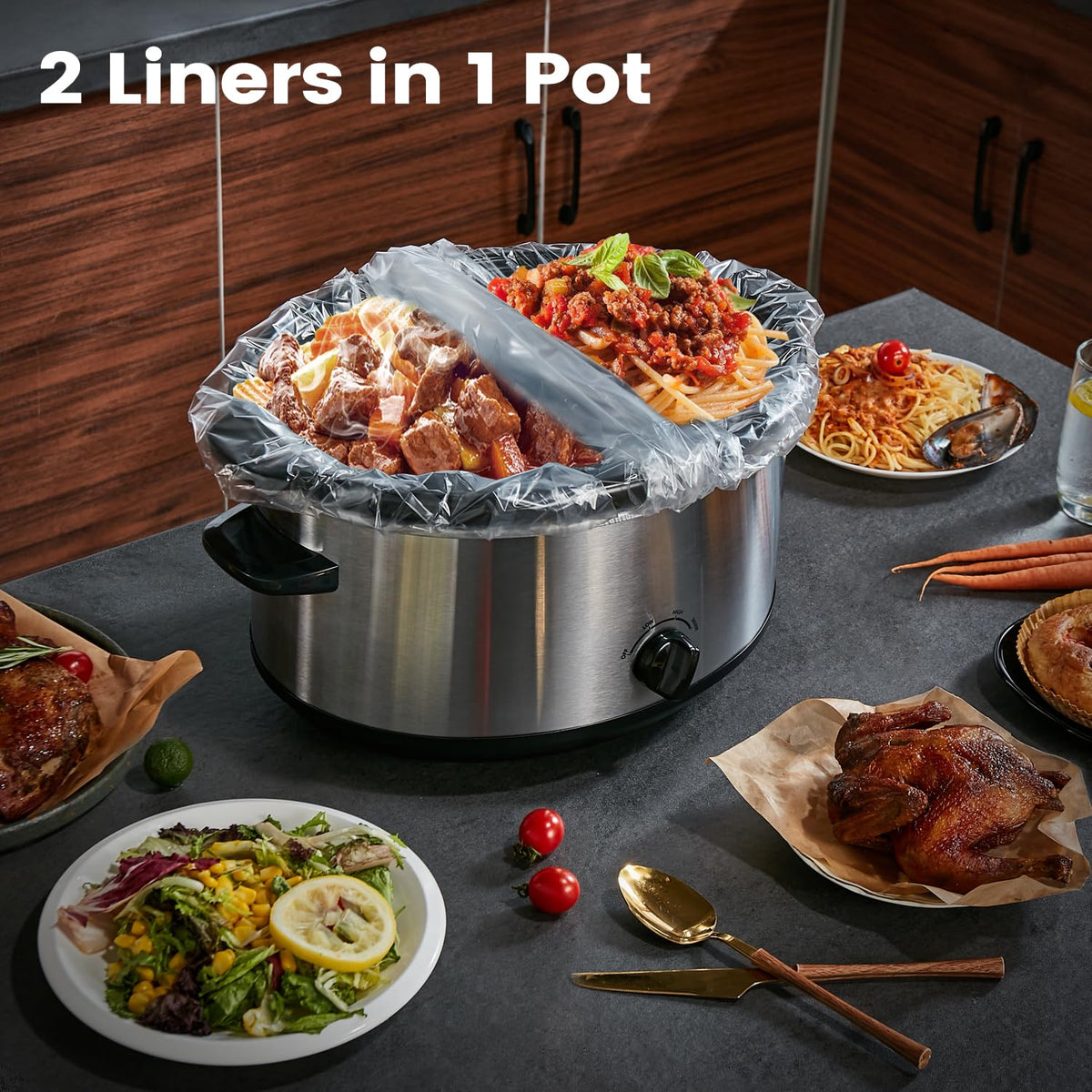 Hotensil liner is BPA-free for safer cooking experiences.