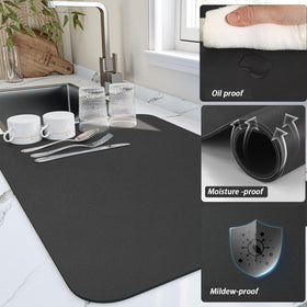 HotLive mat resists heat and protects surfaces during drying tasks